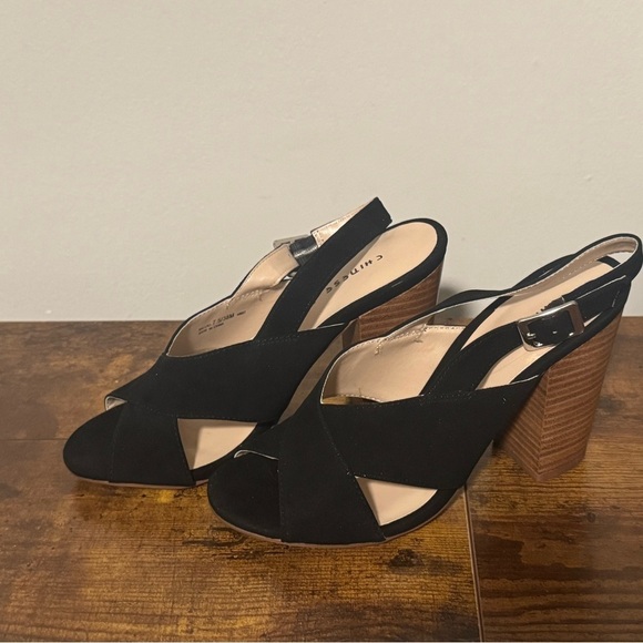 Chinese Laundry Shoes - Chinese Laundry, Chic Black Heeled Sandals